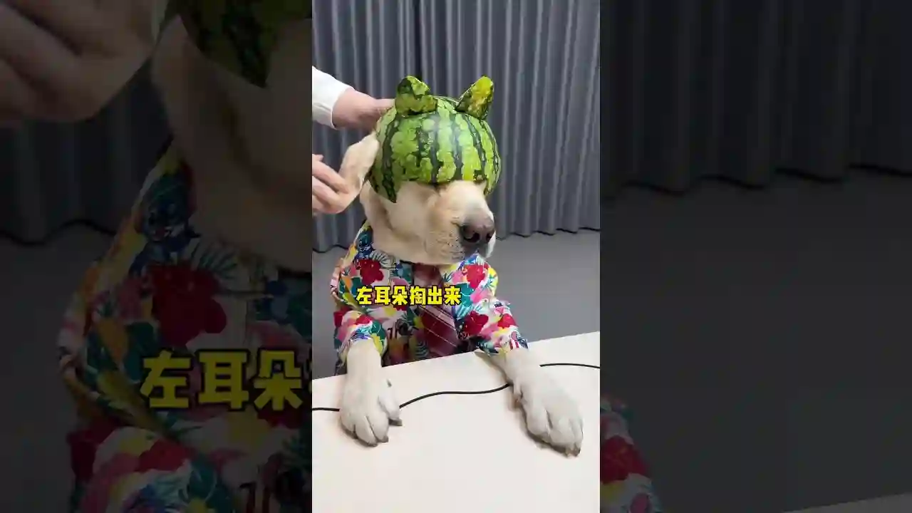 这个夏天、狗子再也不怕晒黑了